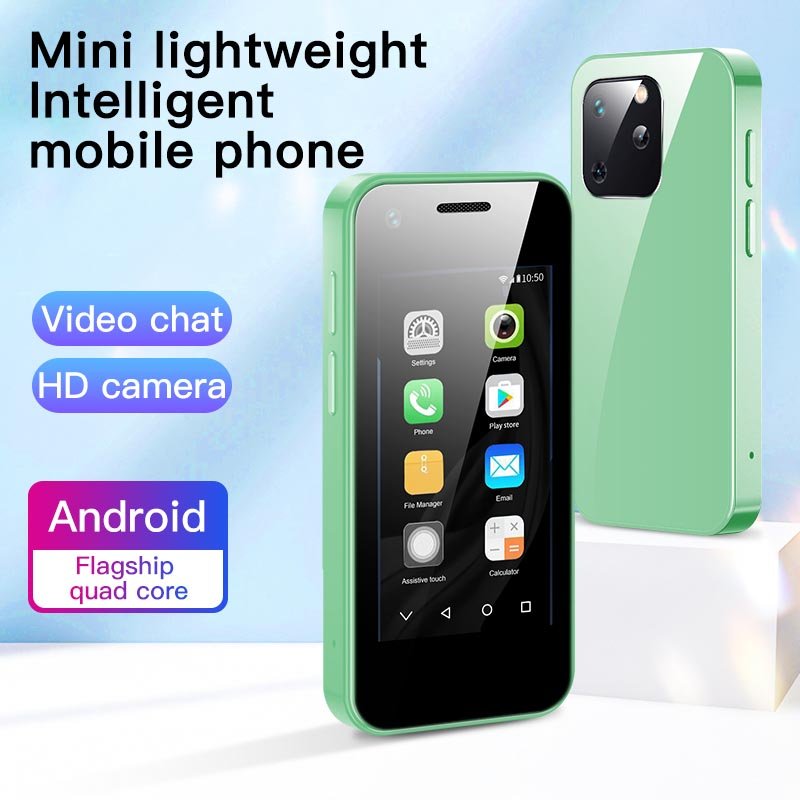 Soyes XS13 Mini Android Cellphone 3G Dual SIM-card Tf-card Slot 5mp Camera 2GB RAM 16GB ROM Small Mobile Phone For Gifts